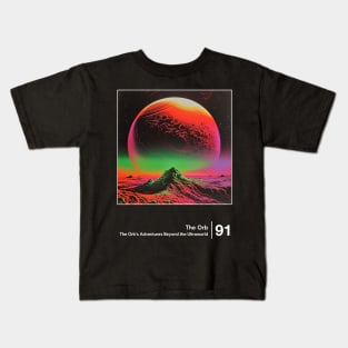 The Orb's Adventures Beyond the Ultraworld / Minimal Graphic Artwork Kids T-Shirt